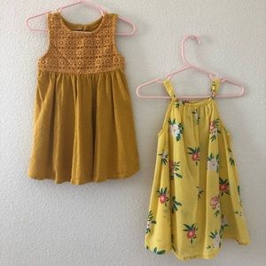 Bundle of 2 Old Navy Summer Dresses 18-24 mos.